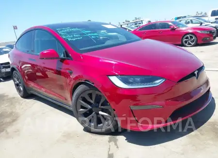 TESLA MODEL X 2023 vin 7SAXCDE57PF424081 from auto auction Iaai