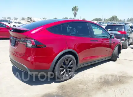 TESLA MODEL X 2023 vin 7SAXCDE57PF424081 from auto auction Iaai