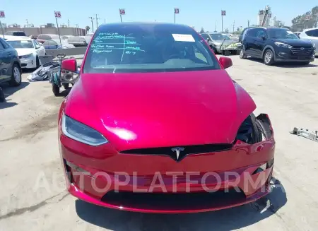 TESLA MODEL X 2023 vin 7SAXCDE57PF424081 from auto auction Iaai