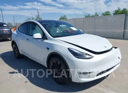 Tesla Model Y 2024 2024 vin 7SAYGDEE2RA257735 from auto auction Iaai