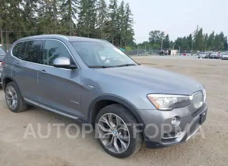 BMW X3 2015 2015 vin 5UXWX9C58F0D56854 from auto auction Iaai