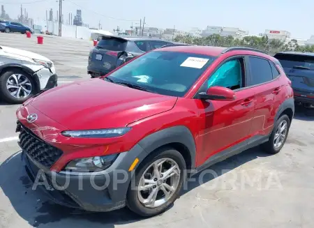 HYUNDAI KONA 2022 vin KM8K62AB6NU834272 from auto auction Iaai