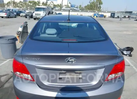 HYUNDAI ACCENT 2015 vin KMHCT4AE4FU927182 from auto auction Iaai