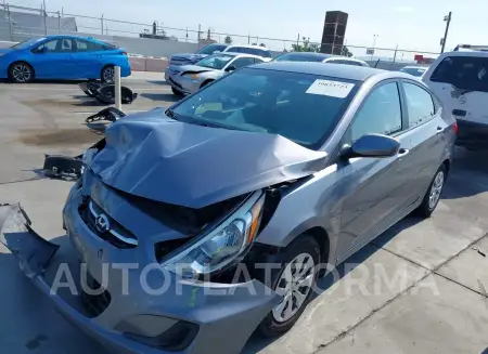 HYUNDAI ACCENT 2015 vin KMHCT4AE4FU927182 from auto auction Iaai