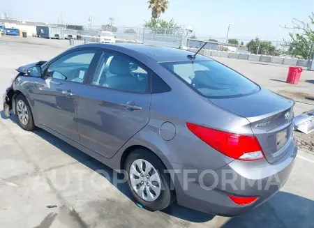 HYUNDAI ACCENT 2015 vin KMHCT4AE4FU927182 from auto auction Iaai