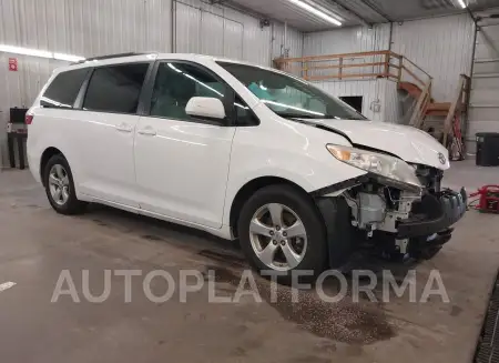 Toyota Sienna 2017 2017 vin 5TDKZ3DC0HS816008 from auto auction Iaai