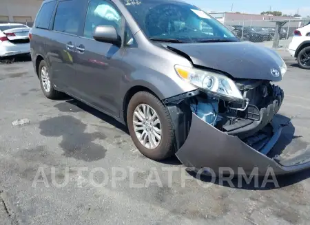 Toyota Sienna 2016 2016 vin 5TDYK3DCXGS701364 from auto auction Iaai