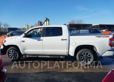 TOYOTA TUNDRA 2021 vin 5TFAY5F19MX007679 from auto auction Iaai