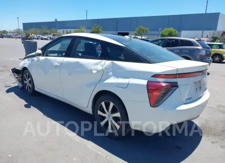 TOYOTA MIRAI 2017 vin JTDBVRBDXHA001905 from auto auction Iaai