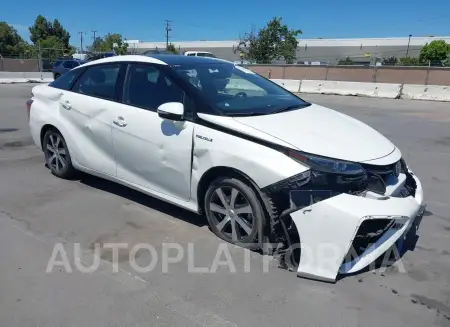 Toyota Mirai 2017 2017 vin JTDBVRBDXHA001905 from auto auction Iaai