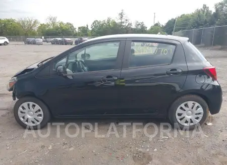 TOYOTA YARIS 2017 vin VNKKTUD30HA075810 from auto auction Iaai