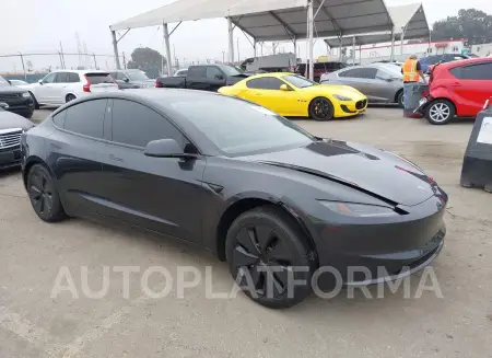 Tesla Model 3 2024 2024 vin 5YJ3E1EA4RF737190 from auto auction Iaai