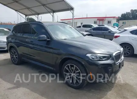 BMW X3 2023 2023 vin 5UX43DP09P9R00731 from auto auction Iaai