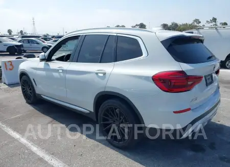 BMW X3 2019 vin 5UXTR7C53KLE88236 from auto auction Iaai