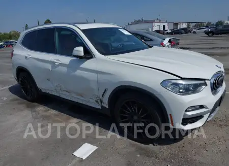 BMW X3 2019 vin 5UXTR7C53KLE88236 from auto auction Iaai