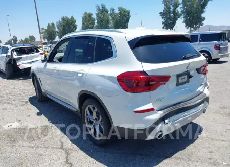 BMW X3 2021 vin 5UXTY3C05M9E69137 from auto auction Iaai