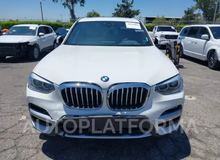 BMW X3 2021 vin 5UXTY3C05M9E69137 from auto auction Iaai