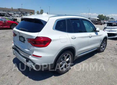 BMW X3 2021 vin 5UXTY3C05M9E69137 from auto auction Iaai