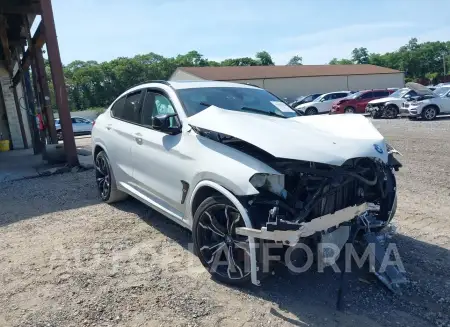 BMW X4M 2021 2021 vin 5YMUJ0C03M9F13717 from auto auction Iaai