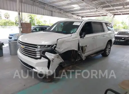 CHEVROLET SUBURBAN 2021 vin 1GNSKGKL5MR432062 from auto auction Iaai