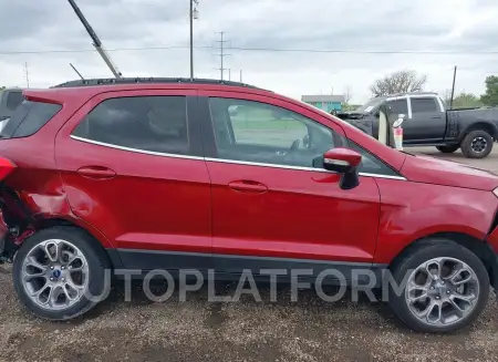 FORD ECOSPORT 2021 vin MAJ6S3KL1MC411723 from auto auction Iaai