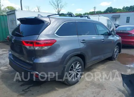 TOYOTA HIGHLANDER 2018 vin 5TDJZRFH9JS849151 from auto auction Iaai