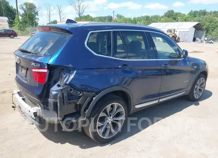 BMW X3 2016 vin 5UXWX9C54G0D73801 from auto auction Iaai