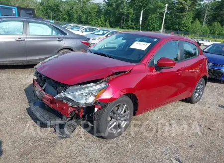 TOYOTA YARIS 2020 vin 3MYDLBJV4LY707497 from auto auction Iaai