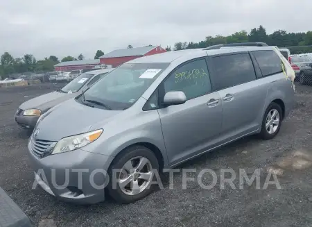 TOYOTA SIENNA 2016 vin 5TDKK3DC3GS723177 from auto auction Iaai