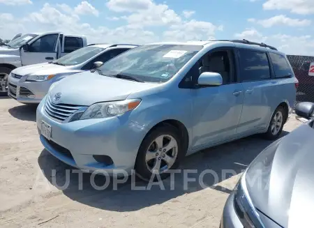 TOYOTA SIENNA 2015 vin 5TDKK3DC9FS539974 from auto auction Iaai