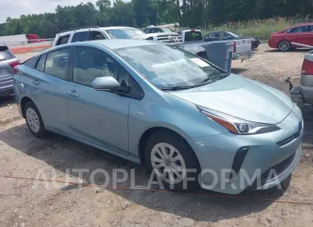 Toyota Prius 2019 2019 vin JTDKARFU0K3100539 from auto auction Iaai