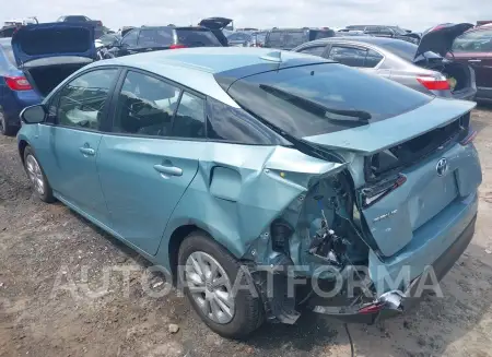 TOYOTA PRIUS 2019 vin JTDKARFU0K3100539 from auto auction Iaai