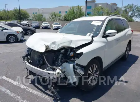 NISSAN PATHFINDER 2017 vin 5N1DR2MN4HC907462 from auto auction Iaai