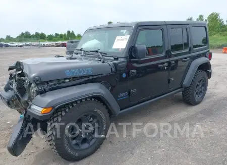 JEEP WRANGLER 4XE 2023 vin 1C4JJXN68PW691390 from auto auction Iaai