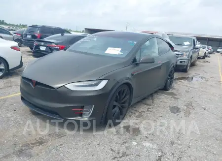 TESLA MODEL X 2020 vin 5YJXCBE20LF245902 from auto auction Iaai