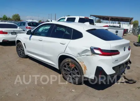 BMW X4 2023 vin 5UX33DT00P9P61655 from auto auction Iaai