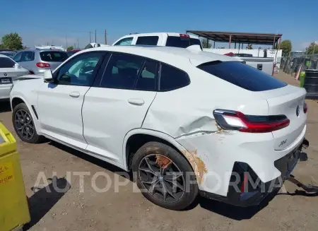 BMW X4 2023 vin 5UX33DT00P9P61655 from auto auction Iaai