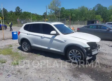 BMW X3 2016 2016 vin 5UXWX9C58G0D72036 from auto auction Iaai