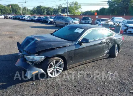 BMW 430I 2017 vin WBA4R9C57HK878198 from auto auction Iaai