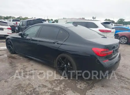 BMW 740I 2018 vin WBA7E2C57JG742145 from auto auction Iaai