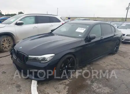 BMW 740I 2018 vin WBA7E2C57JG742145 from auto auction Iaai