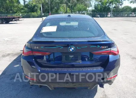 BMW I4 2023 vin WBY33AW09PFP28004 from auto auction Iaai