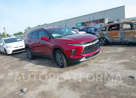 CHEVROLET BLAZER 2024 vin 3GNKBCR44RS216277 from auto auction Iaai