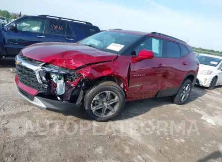 CHEVROLET BLAZER 2024 vin 3GNKBCR44RS216277 from auto auction Iaai