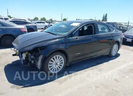 FORD FUSION HYBRID 2016 vin 3FA6P0LU2GR123402 from auto auction Iaai