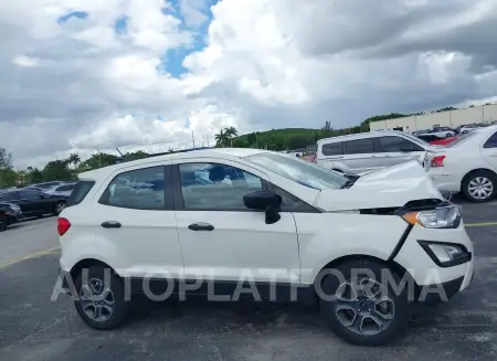 FORD ECOSPORT 2020 vin MAJ3S2FE4LC386260 from auto auction Iaai