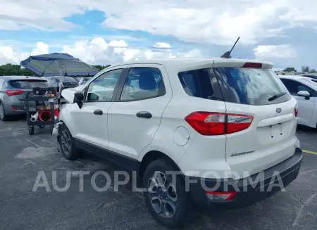 FORD ECOSPORT 2020 vin MAJ3S2FE4LC386260 from auto auction Iaai