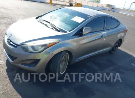 HYUNDAI ELANTRA 2016 vin 5NPDH4AE7GH766817 from auto auction Iaai