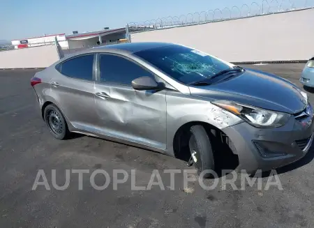 HYUNDAI ELANTRA 2016 vin 5NPDH4AE7GH766817 from auto auction Iaai