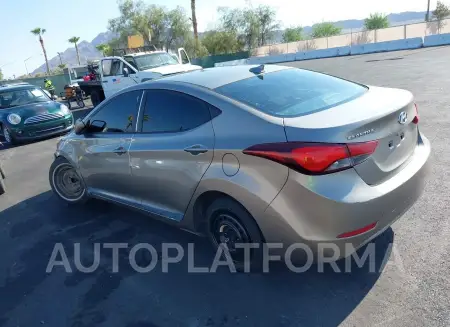 HYUNDAI ELANTRA 2016 vin 5NPDH4AE7GH766817 from auto auction Iaai